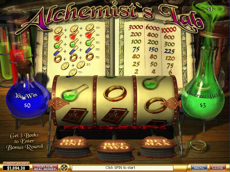 Alchemist s Lab เกมSlotเว็บตรง