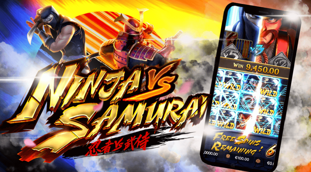 Ninja vs Samurai รีวิวเกมสล็อตเว็บตรง