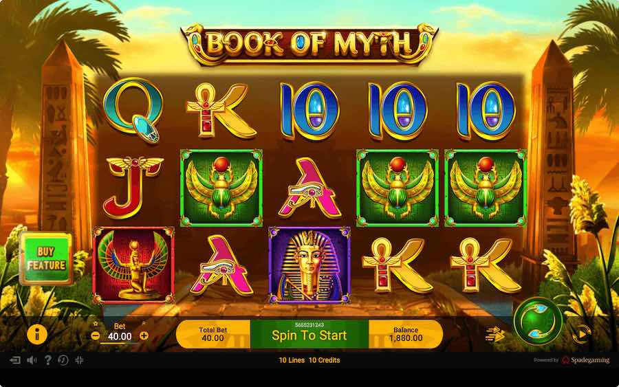 BOOK OF MYTH เกมสล็อตใหม่ค่ายดัง